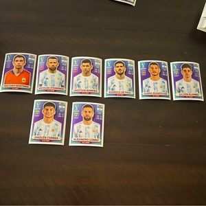 World Cup cards. Argentina